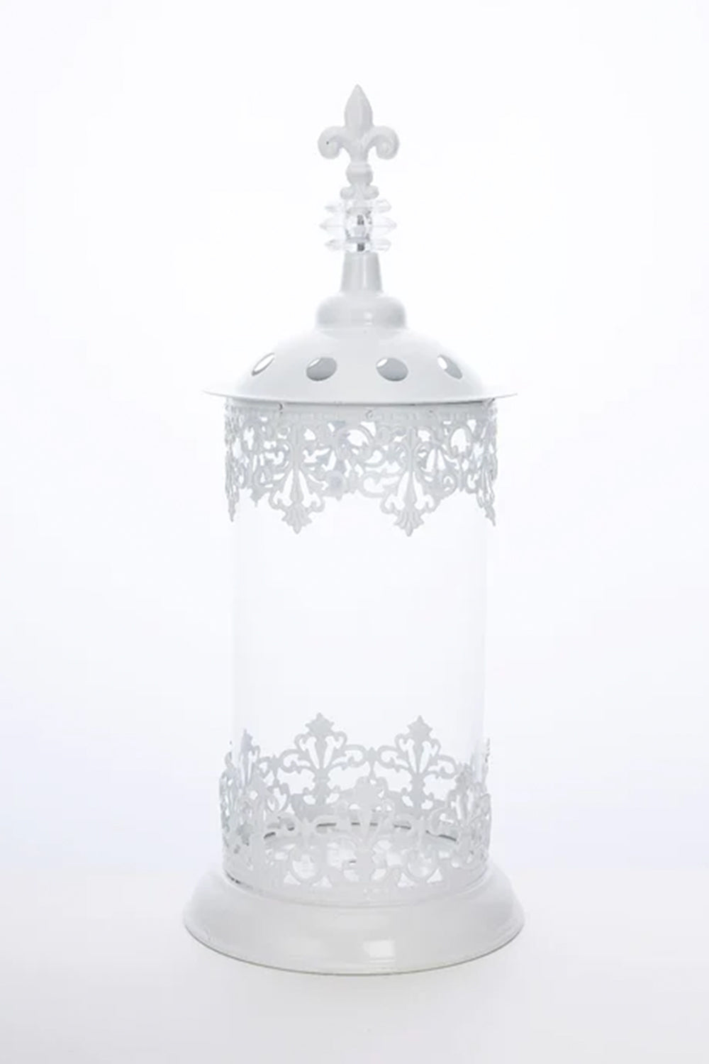 White Candle Stand Large stylivingindia