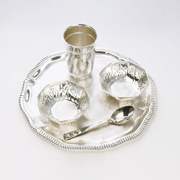 Silver plated kid set (set of 5)