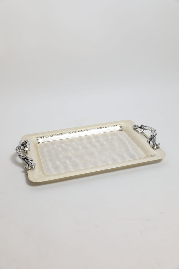 Antique Big Silver Tray