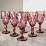 Goblet Burgundy Wine Glasses