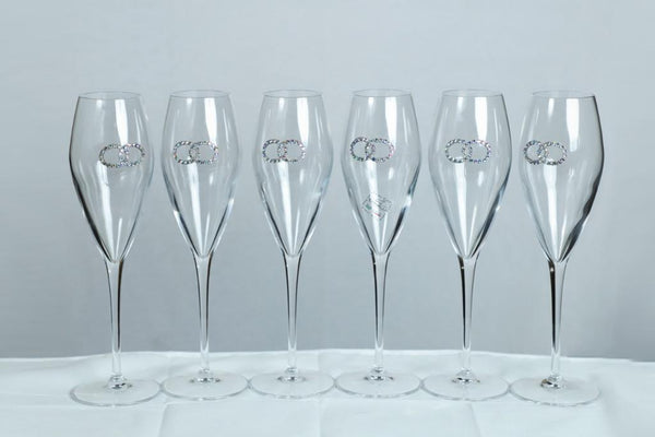 Infinity Champagne Glasses