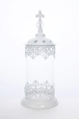 White Candle Stand Large