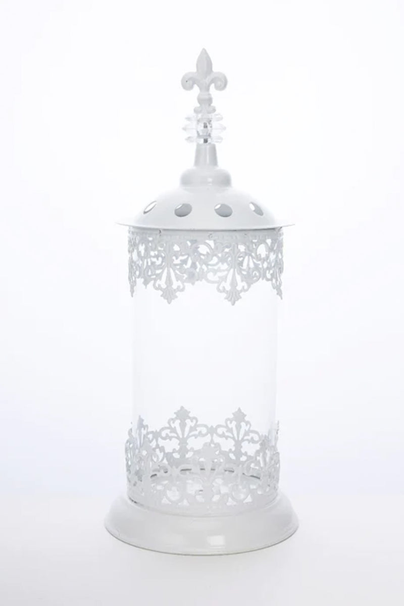 White Candle Stand Large