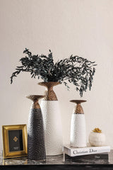 Singapore Stem Vase (Medium) (Black)