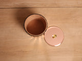 Solaris Crystal Gold Jar (Rose Gold)