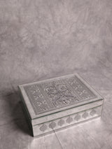 Ivory Azure Carve Gift Box (Silver)