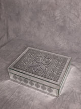 Ivory Azure Carve Gift Box (Silver)