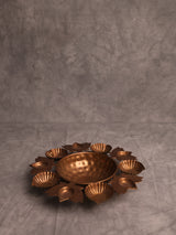 Misbah Gold Plated Diya Holder