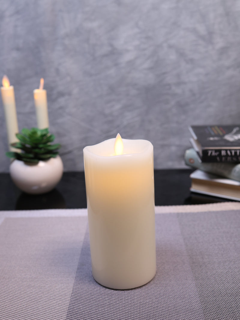 Glistening Snow Candles (Large)