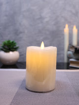 Glistening Snow Candles (Small)