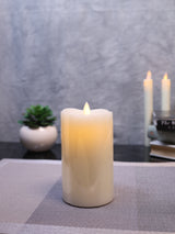 Glistening Snow Candles (Medium)