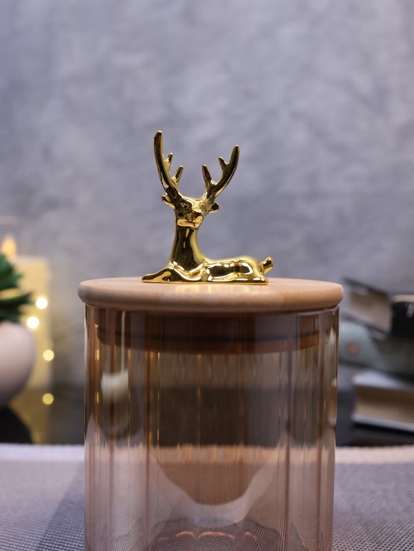 Deer Meadow Glass Jar (Small)