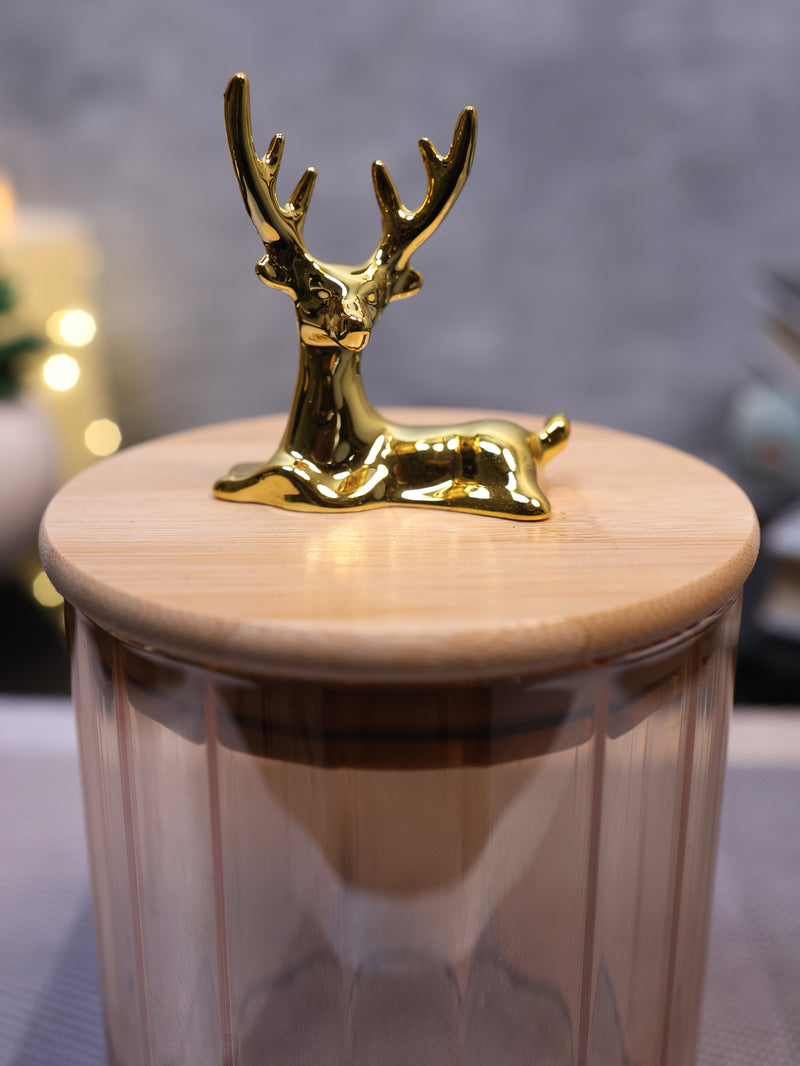 Deer Meadow Glass Jar (Small)