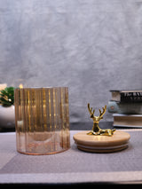 Deer Meadow Glass Jar (Small)