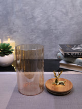 Deer Meadow Glass Jar (Large)