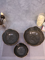 Noir Cascade Bowls