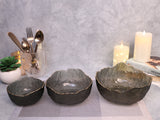 Noir Cascade Bowls