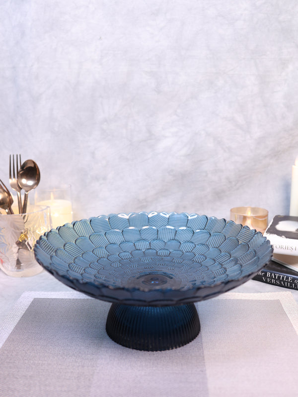 Dark Cyan Accent Serve Ware (Large)