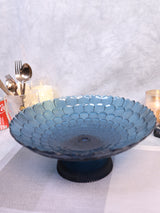 Dark Cyan Accent Serve Ware (Large)
