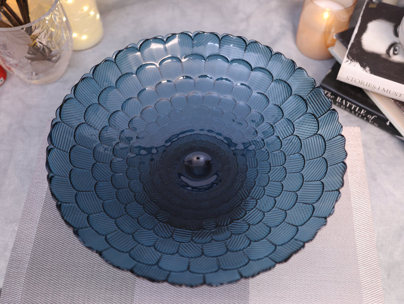 Dark Cyan Accent Serve Ware (Large)