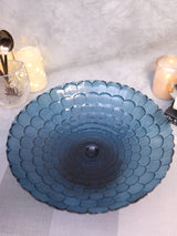 Dark Cyan Accent Serve Ware (Large)