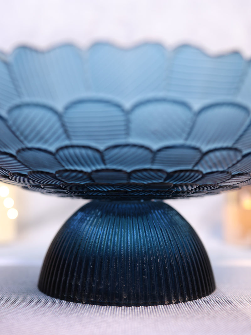 Dark Cyan Accent Serve Ware (Large)