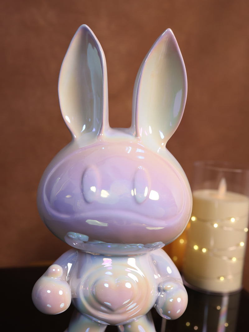 Opalescent Piggy Bunny (Stand)