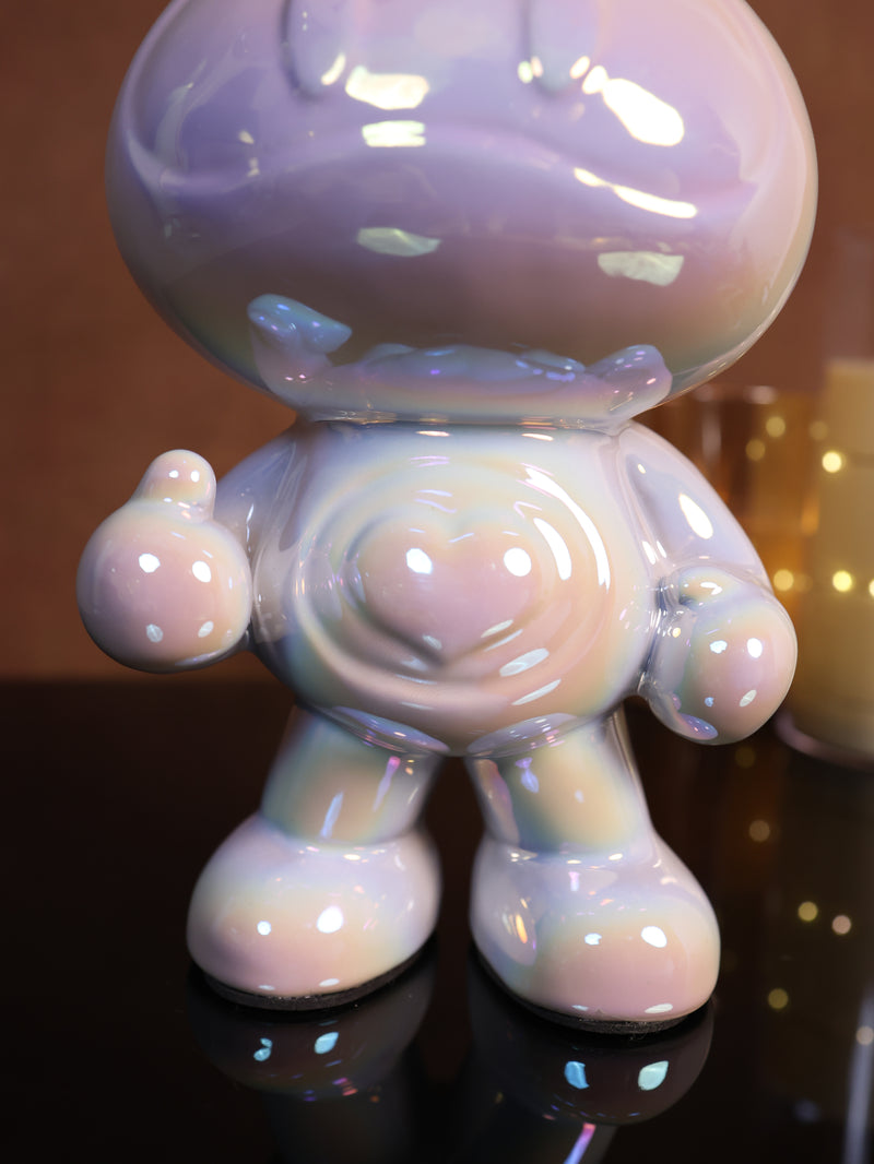 Opalescent Piggy Bunny (Stand)