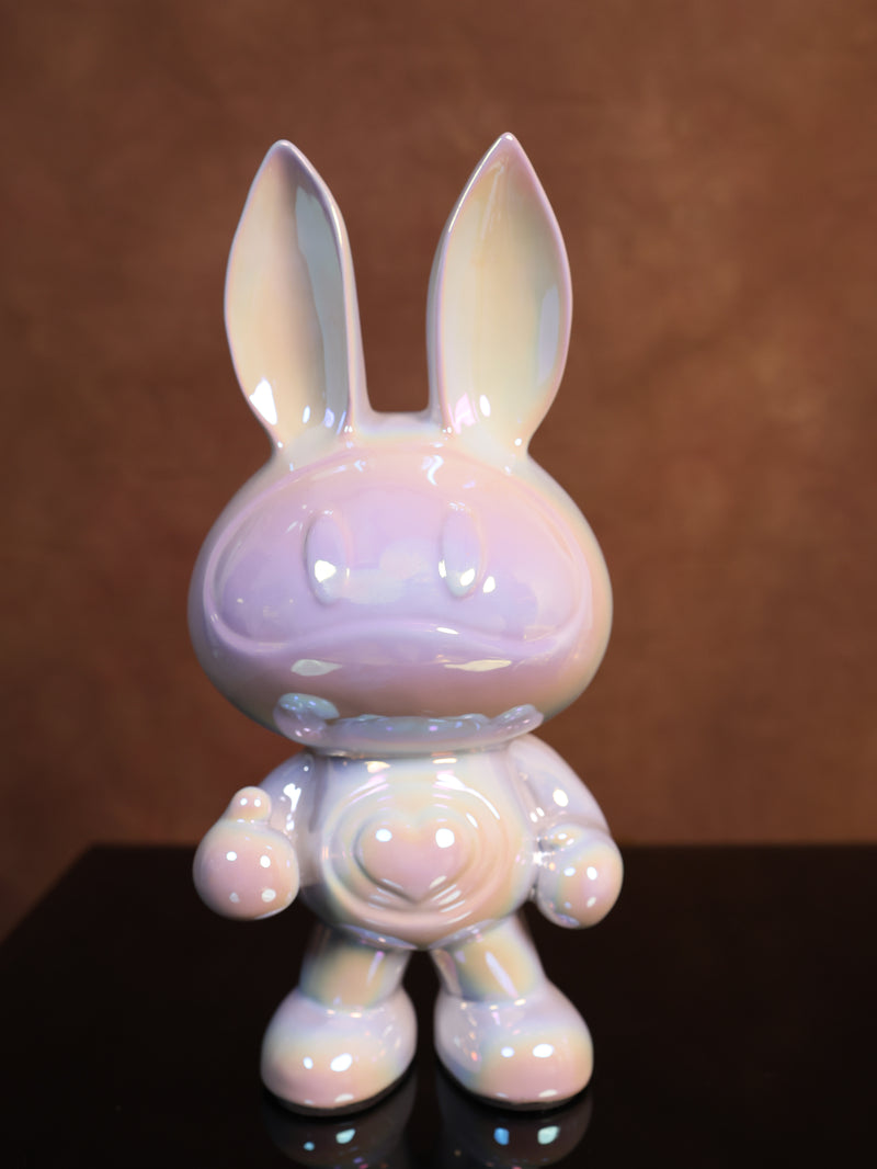 Opalescent Piggy Bunny (Stand)