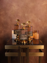 Opal Gold Glass Serve ware