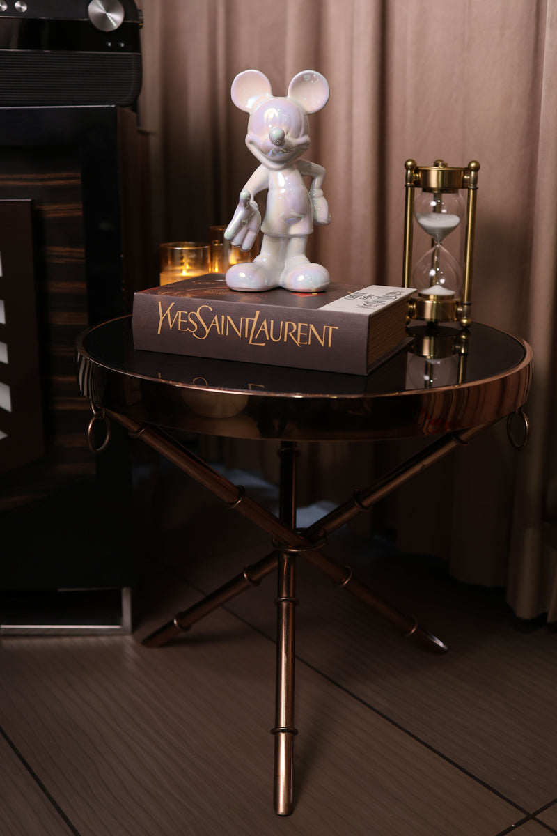 Opulent Mickey Figurine (White)