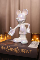 Opulent Mickey Figurine (White)