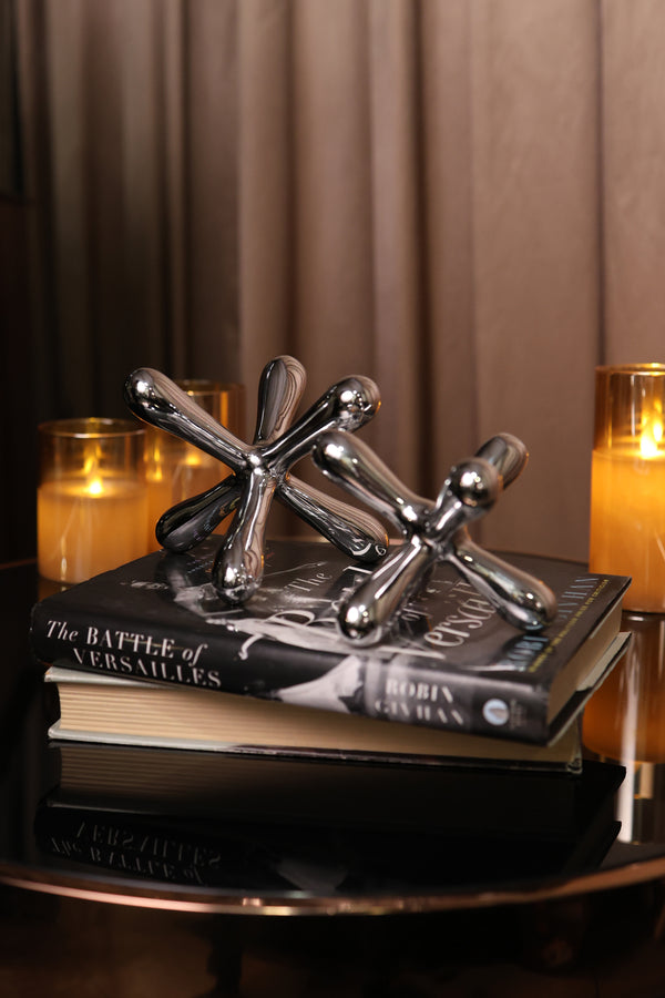 Silver Stellar Accent