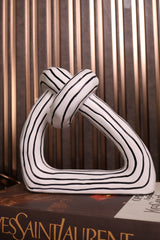 Bianco Geometric Knot Accent
