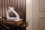 Bianco Geometric Knot Accent