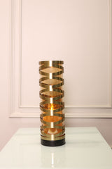 Gilded Glow Candle Stand