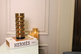 Gilded Glow Candle Stand