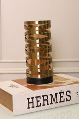 Gilded Glow Candle Stand