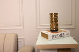 Gilded Glow Candle Stand