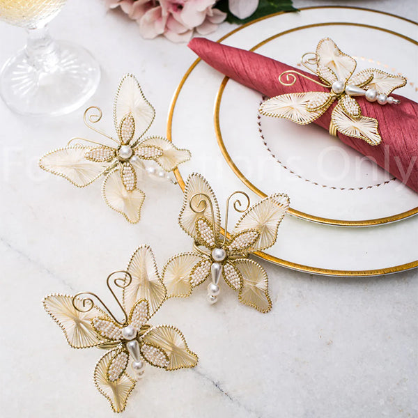 Butterfly Magic Napkin Rings