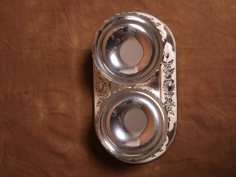Tray With Open Bowl Set