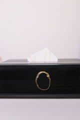 Black Agate Tissue-Box