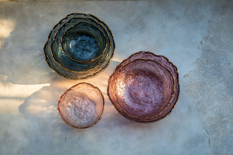 Natsu Nesting Bowls (Maroon)