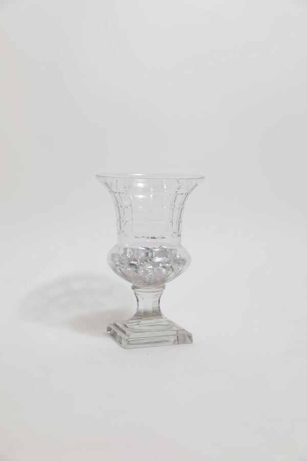 Pedestal Glass Vase