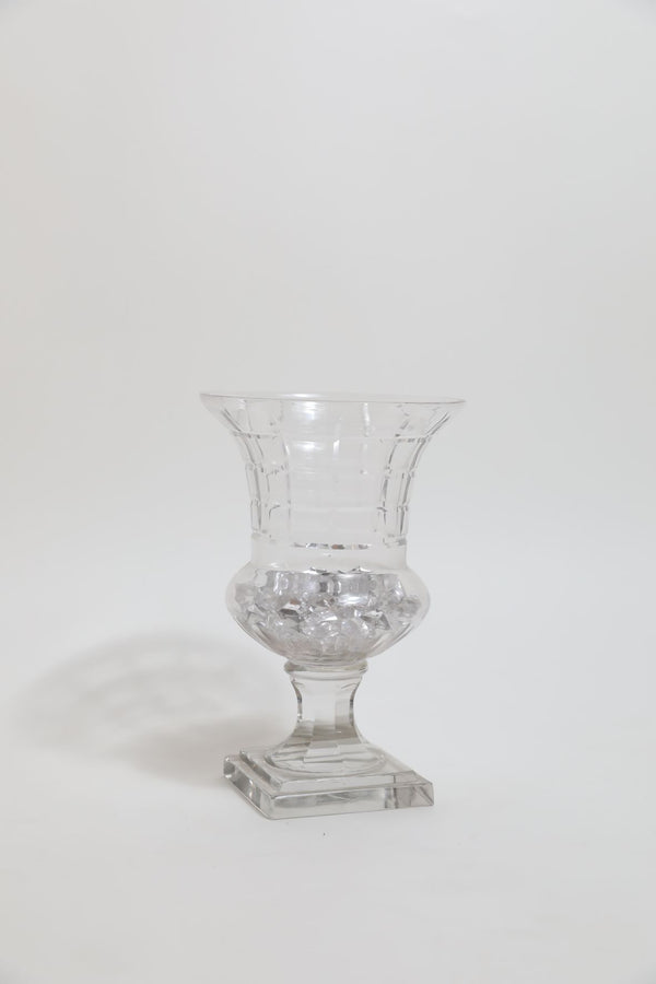 Pedestal Glass Vase