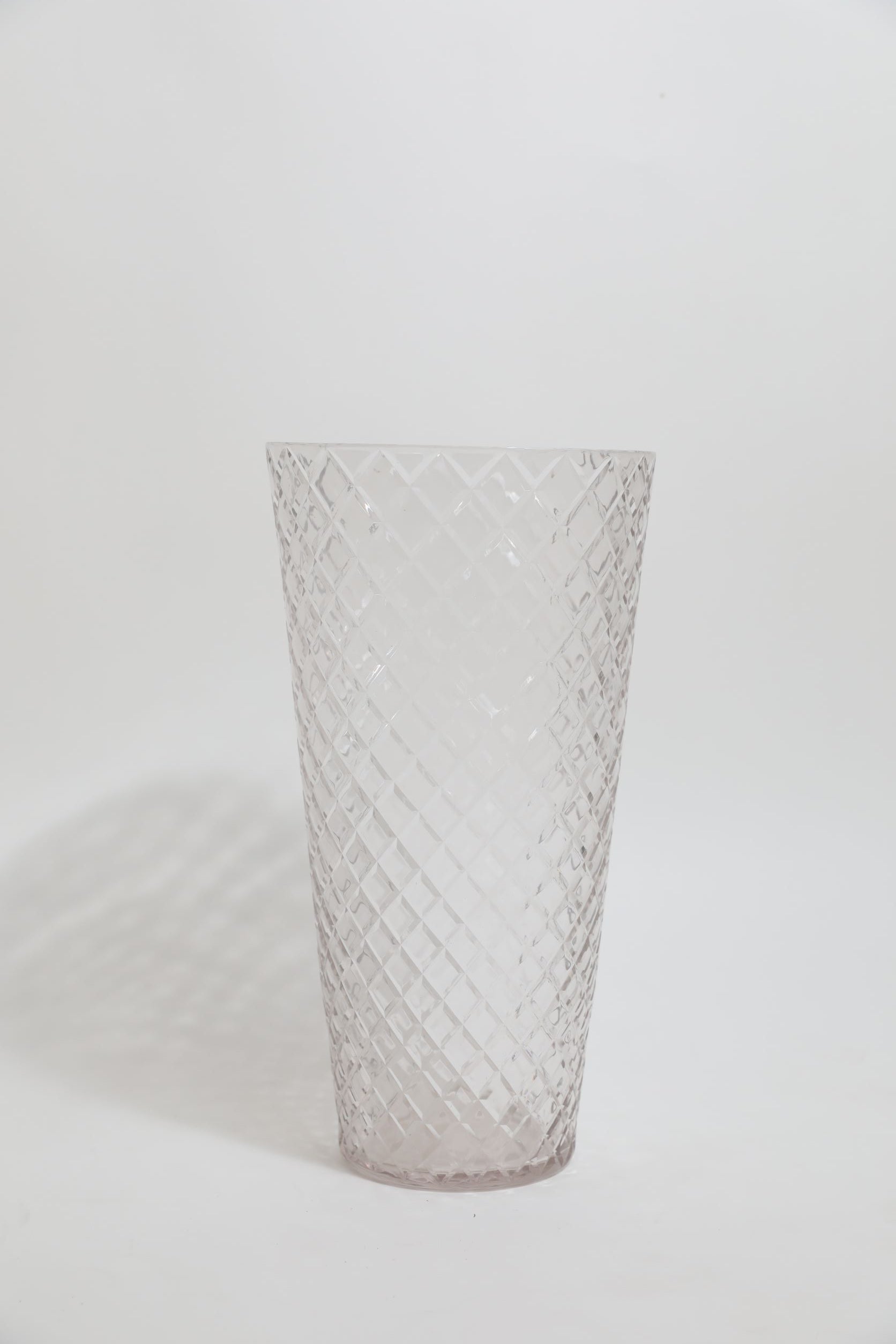 Checkered Glass Vase – stylivingindia