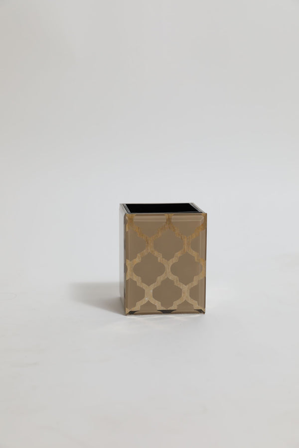 Damask Tumbler (Beige)