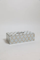 Damask Tissue Box (Beige)