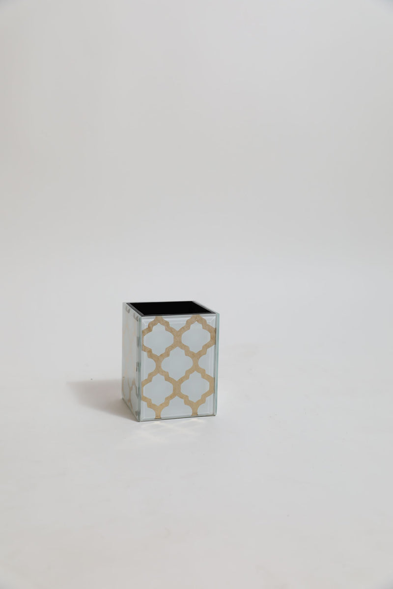 Damask Tumbler (White)