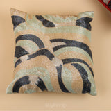 Waves Embellished Cushion Cover